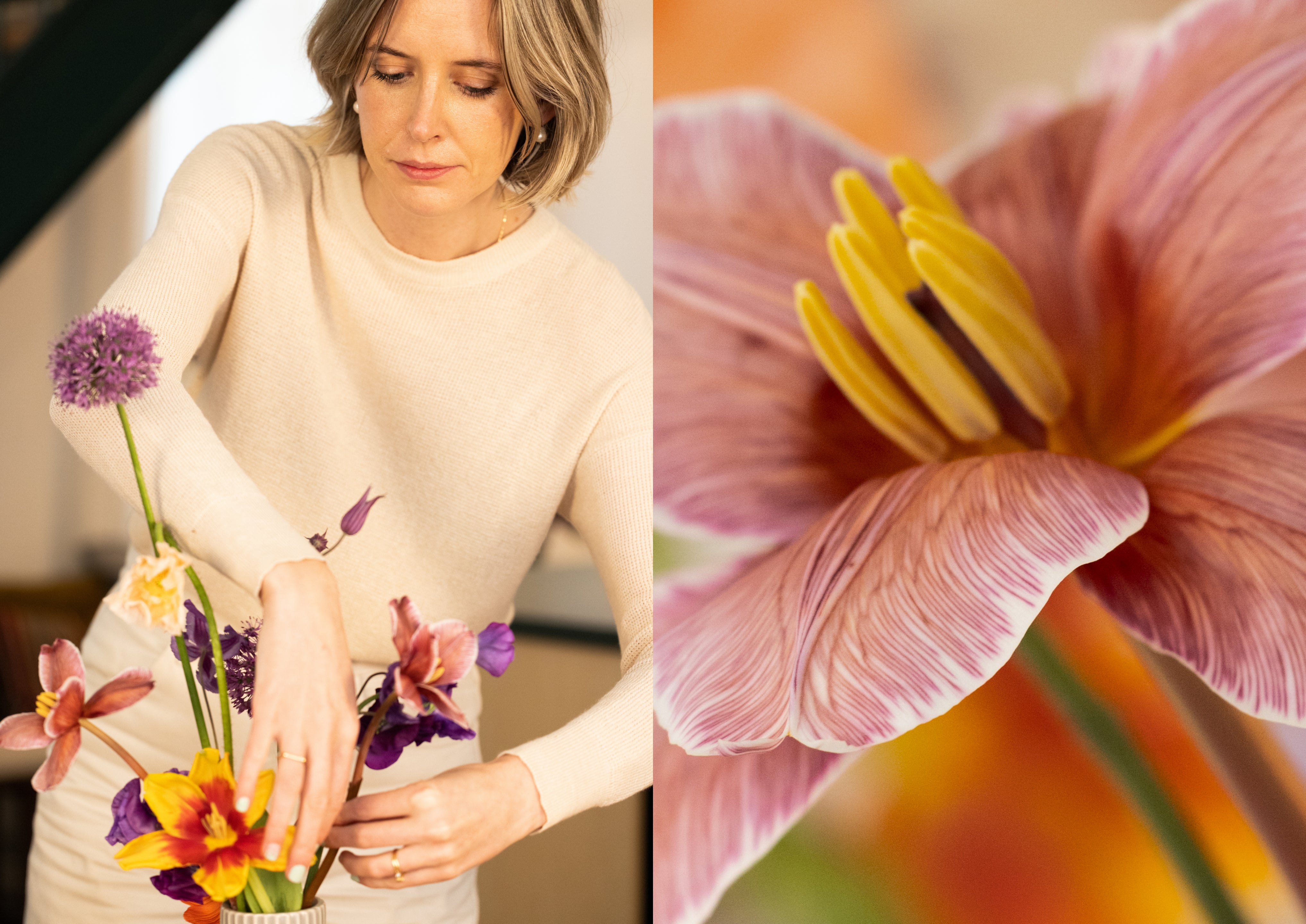 Bud Vase Arrangements with La Bomba Floristry